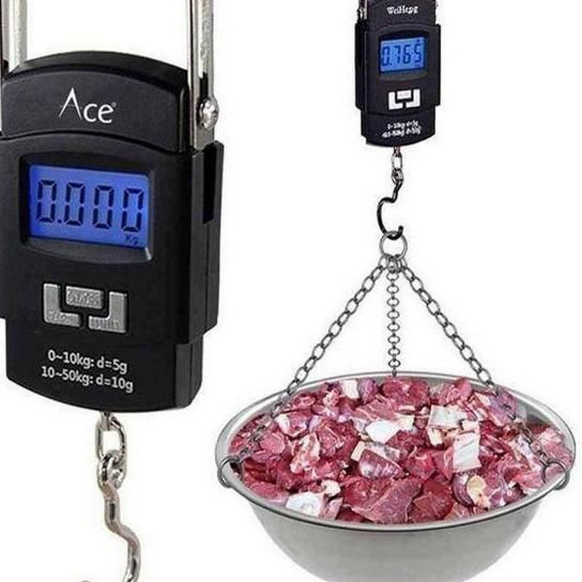 50kg Digital LED Screen Luggage Portable Weight Scale (Max 50kg - 110lb)