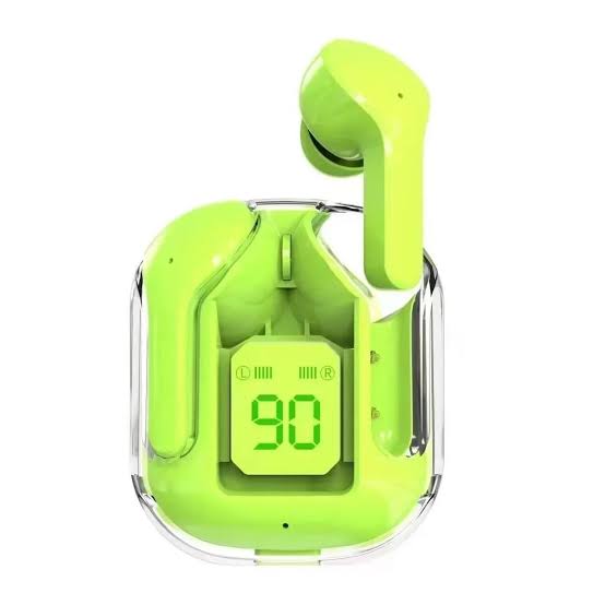 Air31 TWS Transparent Earbuds - Wireless Bluetooth 5.3 Gaming Headsets, Noise Reduction, Touch Control, T2 TWS Pro Earbuds with Microphone