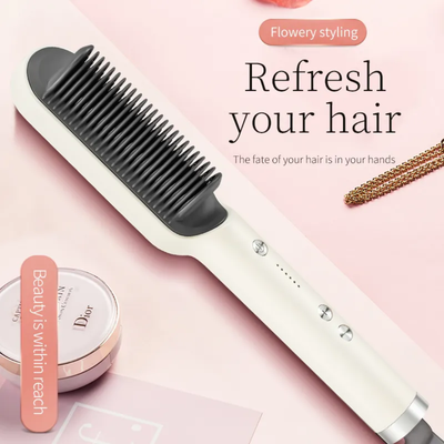 KK Trader | Fast Hair Straightening Comb Brush