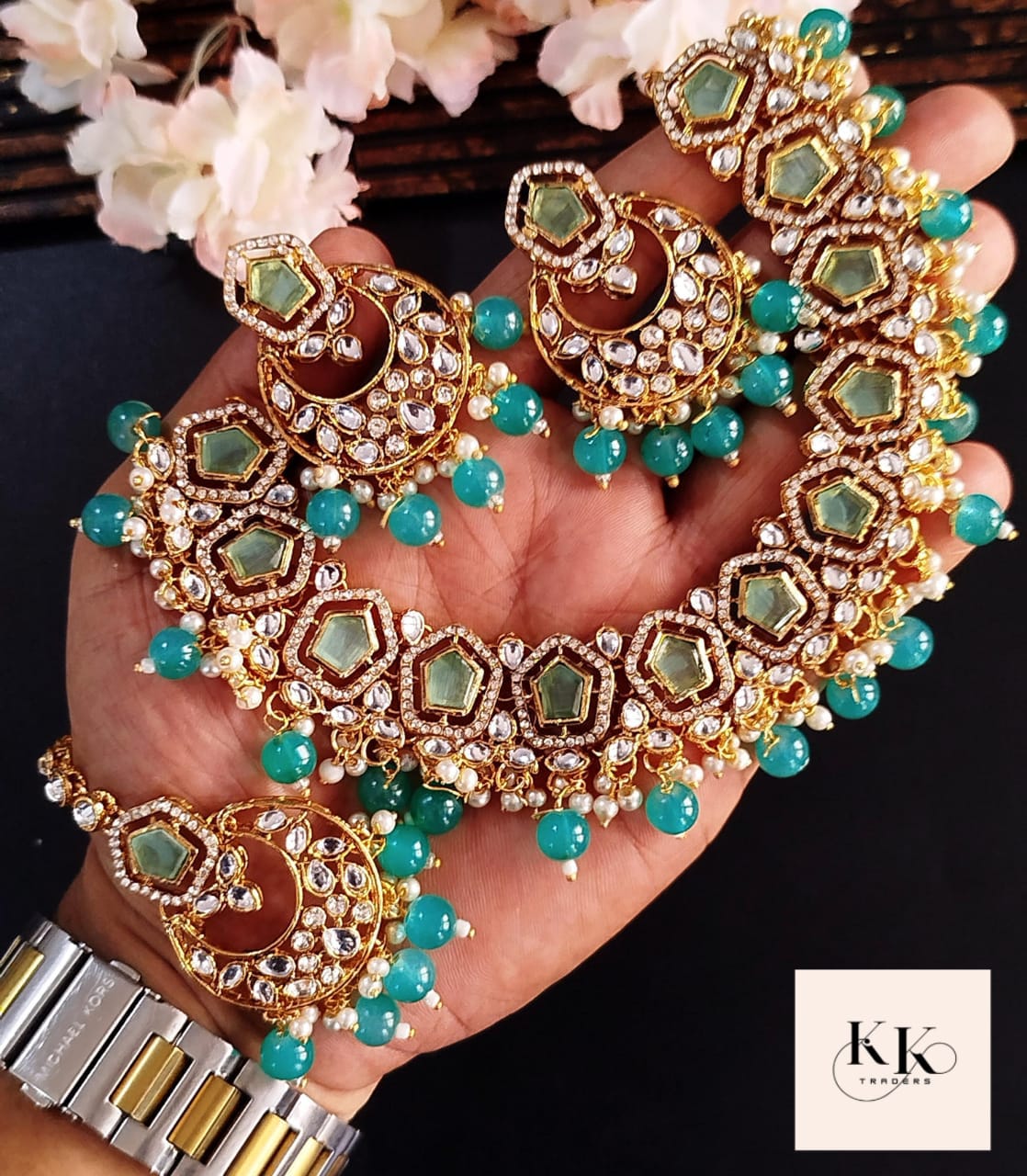 Beautiful Zircon Stone Set