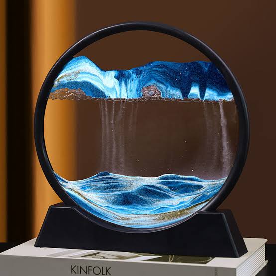 3D Moving SandScapes Lamp with Box