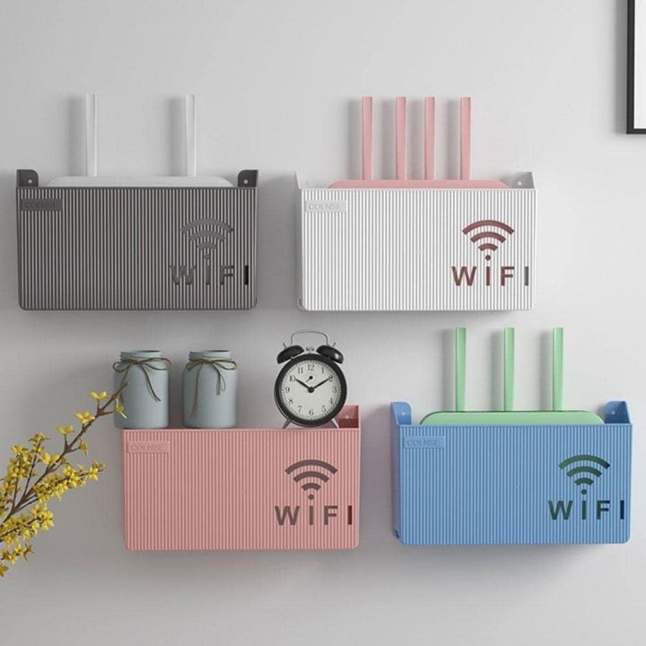 Wireless Wifi Router Shelf Wall Mounted