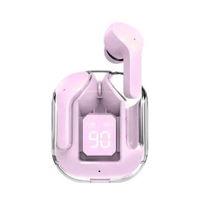 Air31 TWS Transparent Earbuds - Wireless Bluetooth 5.3 Gaming Headsets, Noise Reduction, Touch Control, T2 TWS Pro Earbuds with Microphone