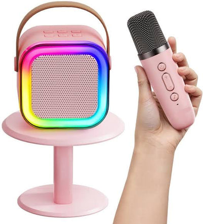 K12 Mini Audio Microphone Karaoke Family Wireless Bluetooth Speaker - (Get Writing Tablet Free)