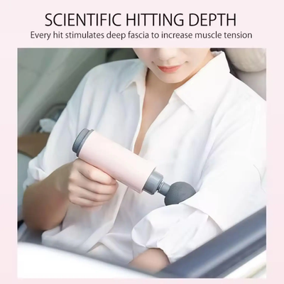 KK Trader | 5 in 1 Multifunctional Heavy Motor Rechargeable Imported Massage Gun – Deep Tissue Relief & Full Body Relaxation
