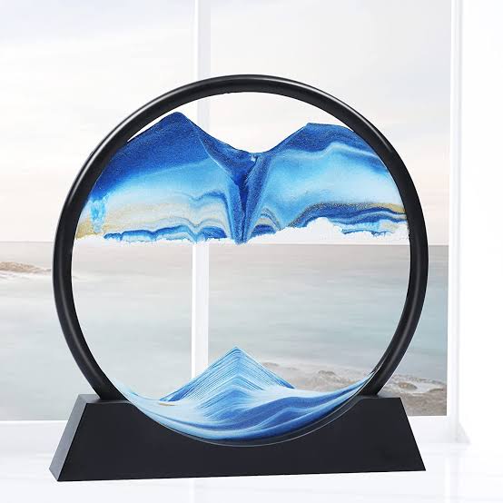 3D Moving SandScapes Lamp with Box