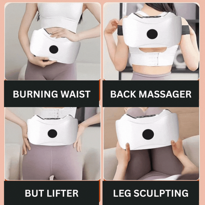 KK Trader | Abdominal Massager and Waist/Abdomen Fat Vibrating Massager