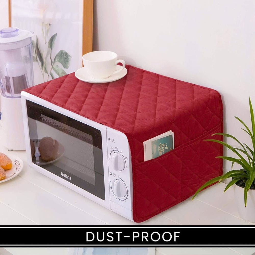 Super Heavy Quality Micro Oven Cover(Micro Fiber Quilted Fabric)