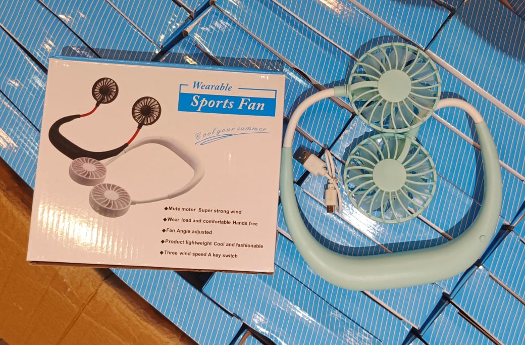 Rechargeable Neck Fan (High Quality)