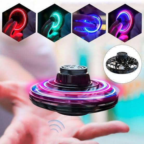 Premium Quality Rechargeable Flying Fidget Spinner with Box