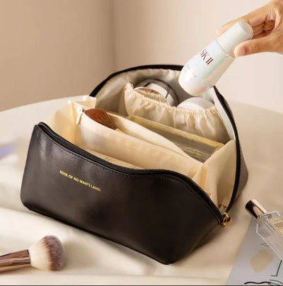 Premium Leather Cosmetic Organizer/Pouch