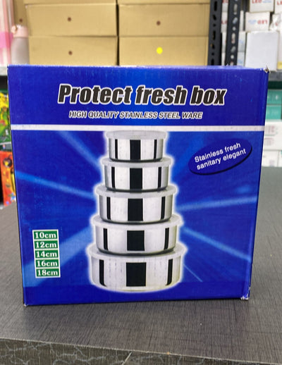 5 Pieces Stainless Steel Bowl Set