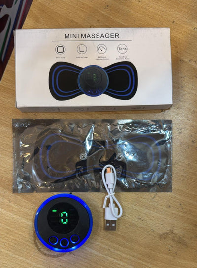 KK Trader | Butterfly Chargeable Massager – Portable Muscle Relaxer