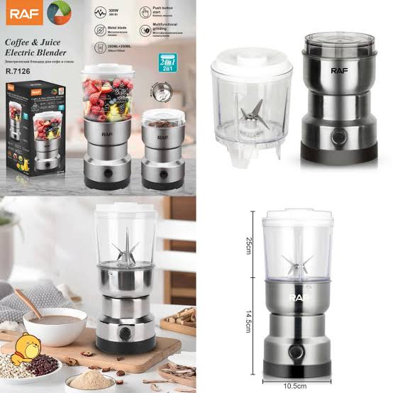 Coffee And Juice Blender - Raf 2 in 1 Juicer Blender