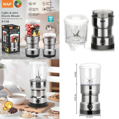 Coffee And Juice Blender - Raf 2 in 1 Juicer Blender