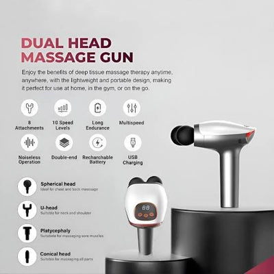 KK Trader | Blueidea BLD-922 Double Head Massage Gun
