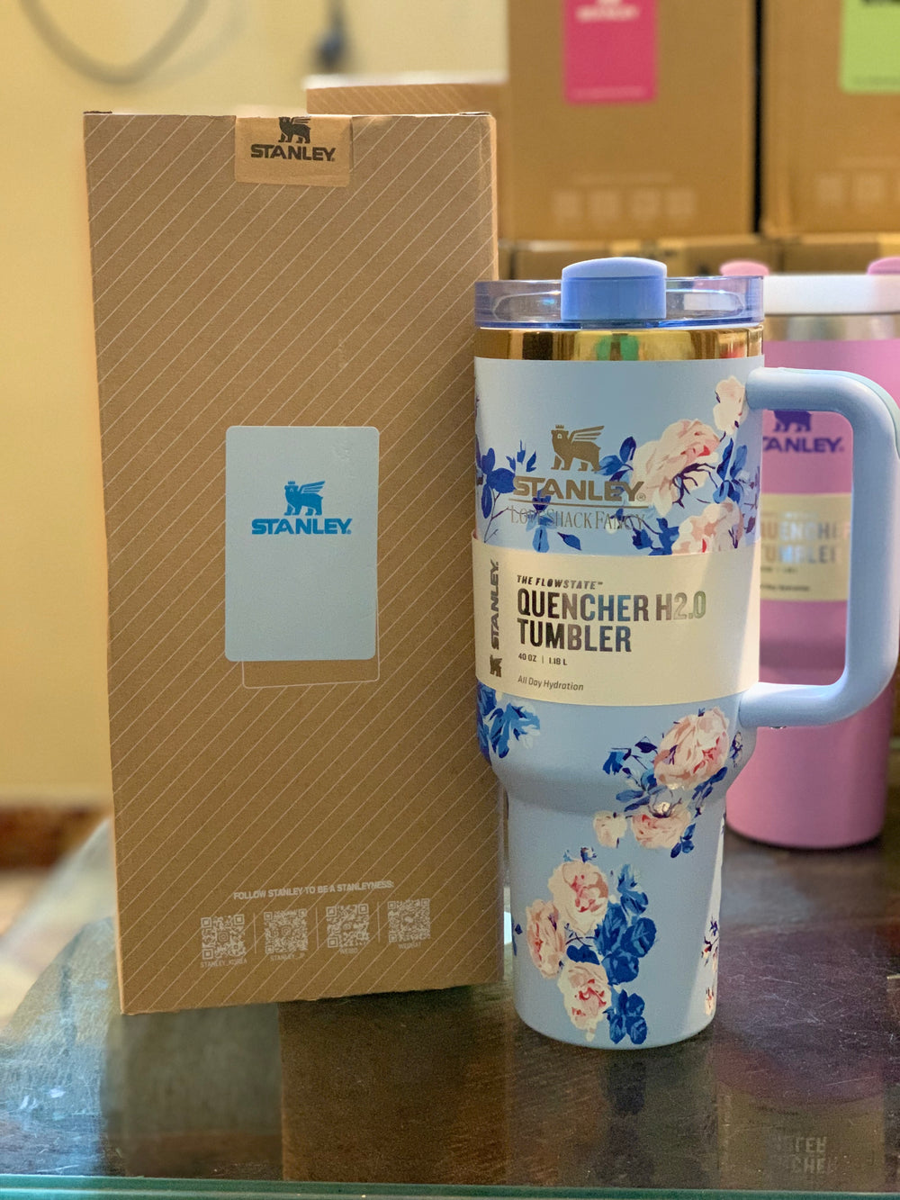 Printed STANLEY Tumbler - Durable, Insulated, and Built to Travel