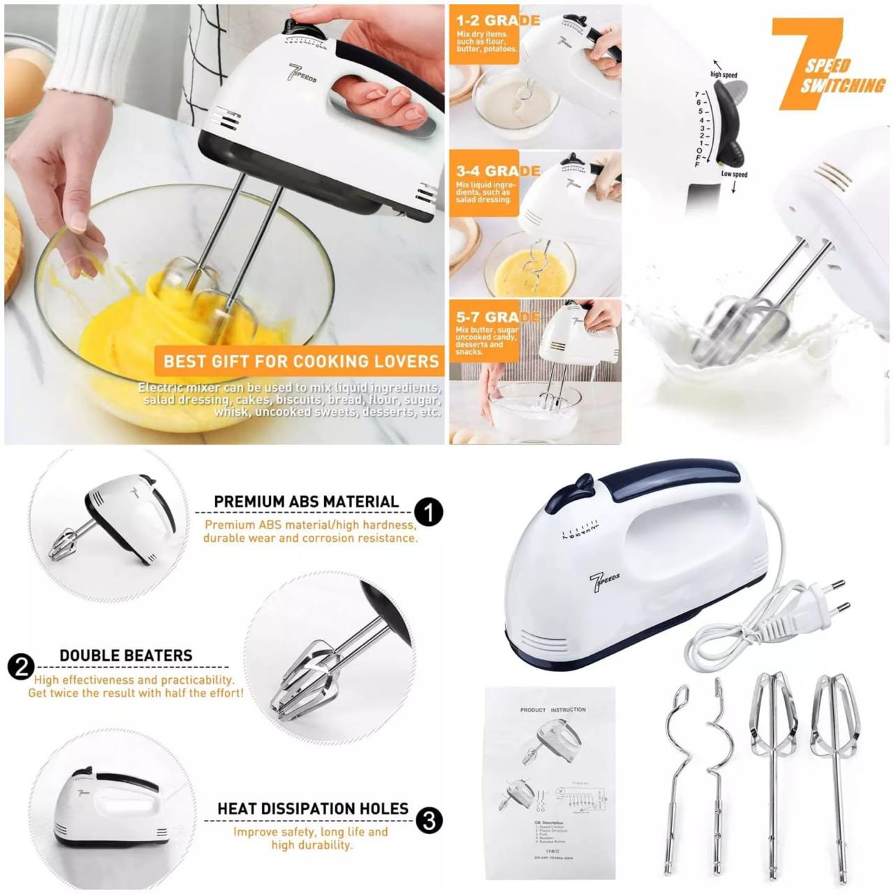 Scarlet Beater Electric Egg Beater Hand Mixer