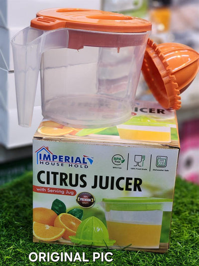 Plastic Citrus Juicer with Serving Jug