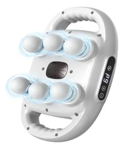 KK Trader | Fascia Gun Muscle Massager Gun Back Waist Shoulder Legs Massage Machine Six-head