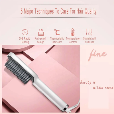 KK Trader | Fast Hair Straightening Comb Brush