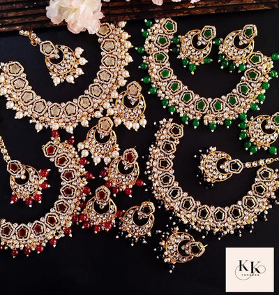 Beautiful Zircon Stone Set