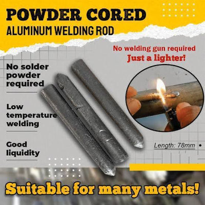 Pack of 3pcs Multipurpose Low Temperature Universal *Welding Rod* Sticks