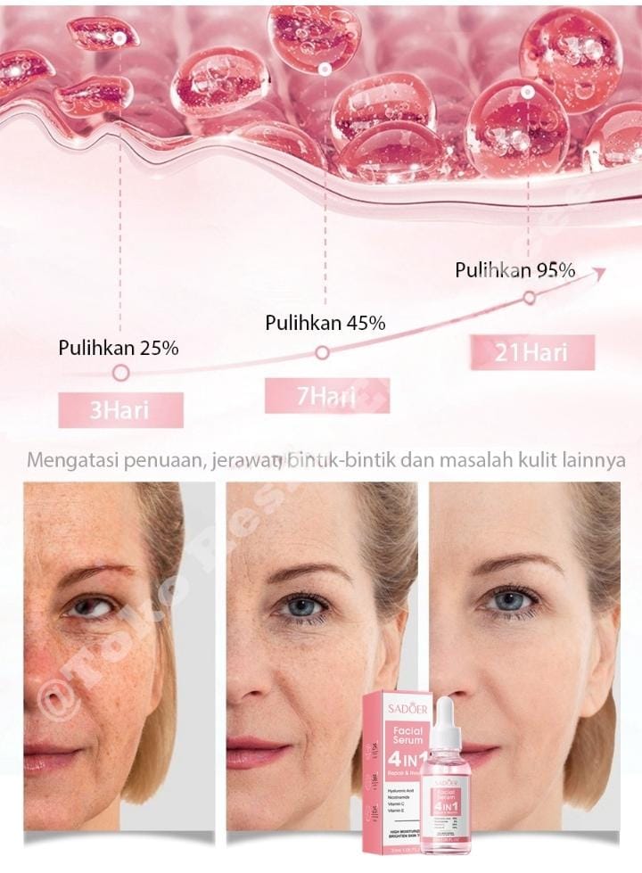 SADORE Facial Serum 4 in 1 Repair & Nourish
