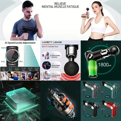 KK Trader | Blueidea Fascial Deep Tissue Massage Gun