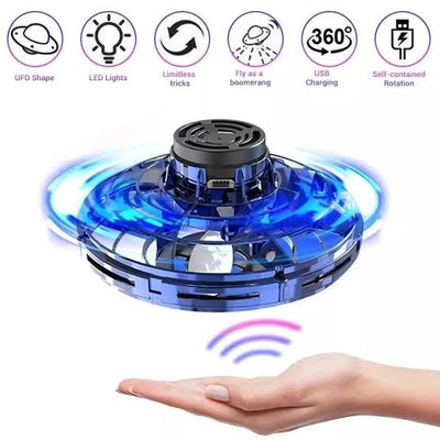 Premium Quality Rechargeable Flying Fidget Spinner with Box