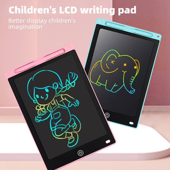 LCD Writing Tablet – Multi-Color Screen | Reusable Digital Drawing Pad for Kids & Adults