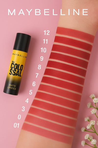 Matte Lipstick New Nuevo
Pack Of 12 Piece