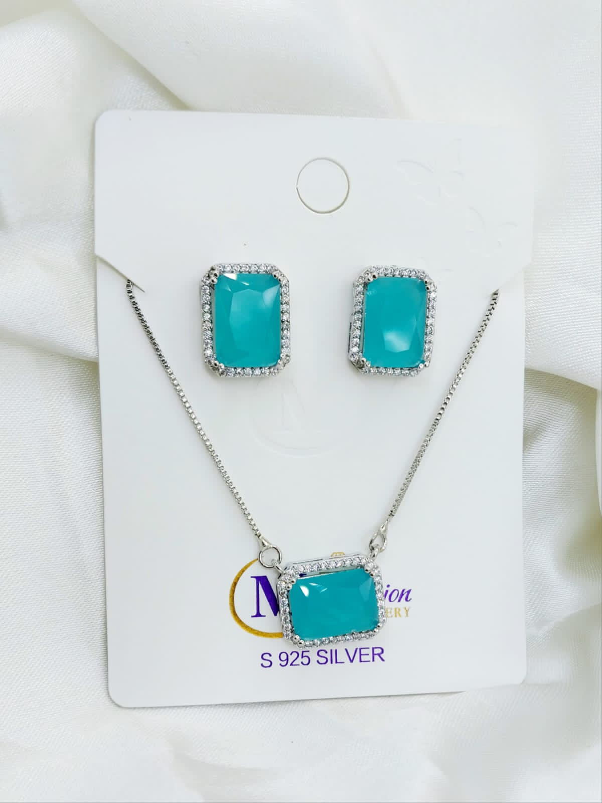 Beautiful Pendant Necklace and Earrings in 8 Different Designs