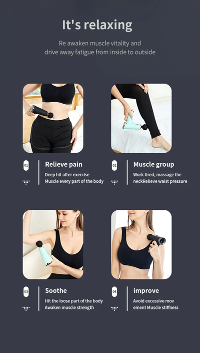 KK Trader | Blueidea BLD-668 Deep Tissue Massage Gun
