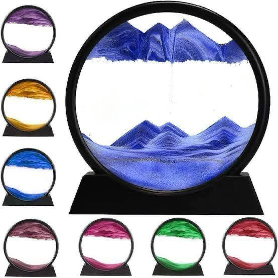 3D Moving SandScapes Lamp with Box