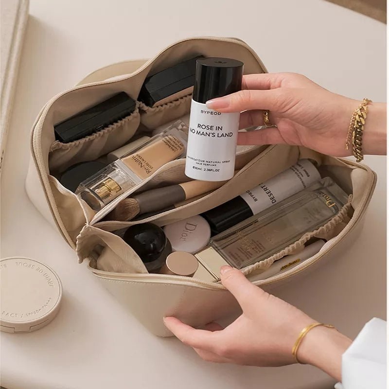 Premium Leather Cosmetic Organizer/Pouch