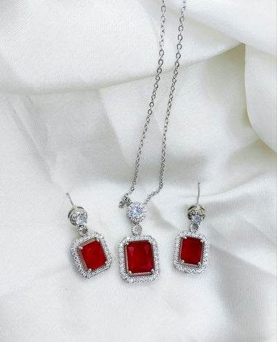 Beautiful Pendant Necklace and Earrings in 8 Different Designs