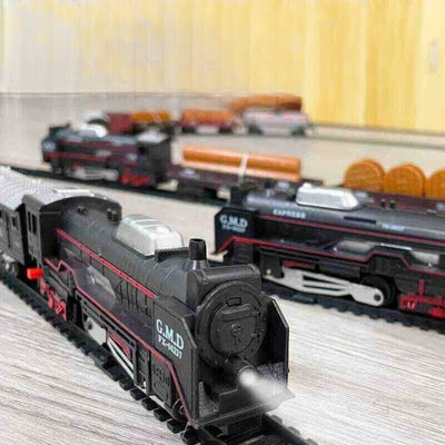 19PCs Black Track Train Toy Set
Box Pack